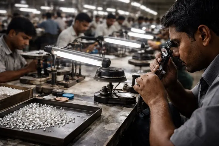 Gems News US Tariffs Cloud India Diamond Duty Relief