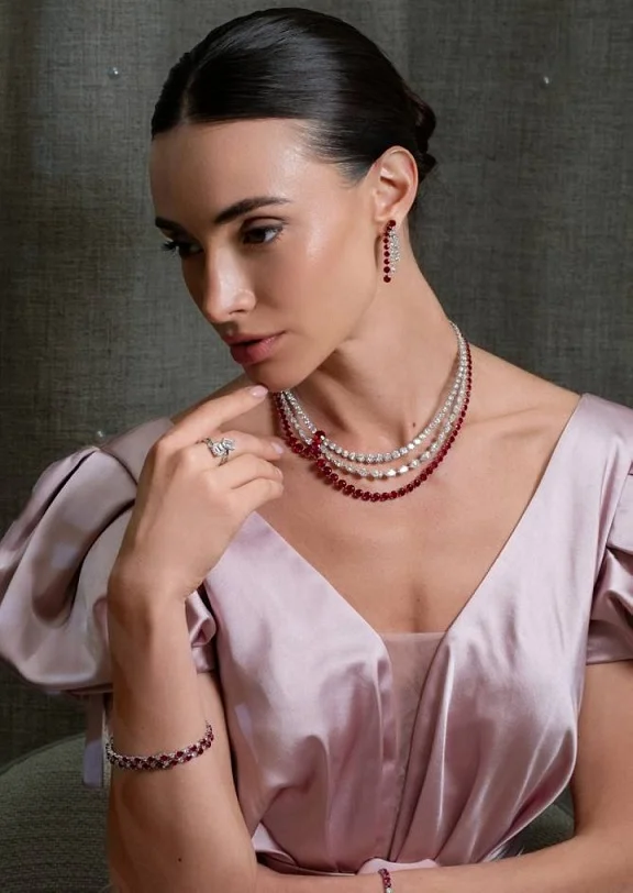 Qatar Jewellery News Sirus Tanya Jewellery New York Debuts in Qatar With Papillon Joaillerie 3