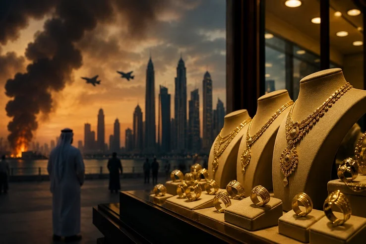 Dubai Jewellery News Dubai Jewellery Trade Hit By Middle East Conflict