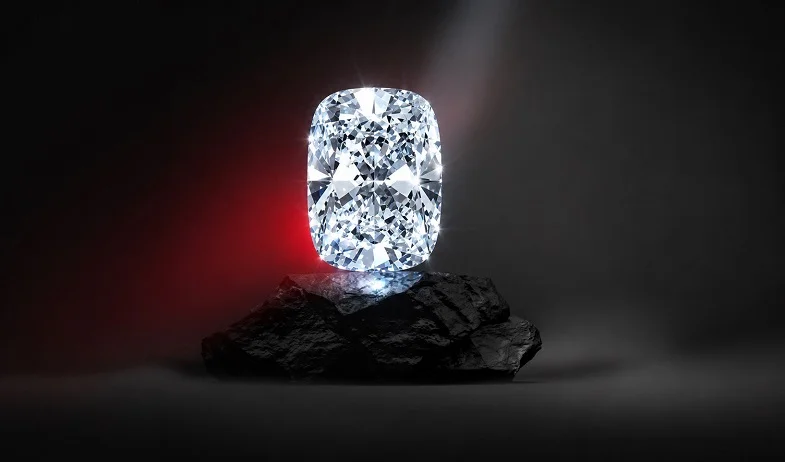 Gems News GCAL 8X Cushion Grade Sparks Diamond Buzz