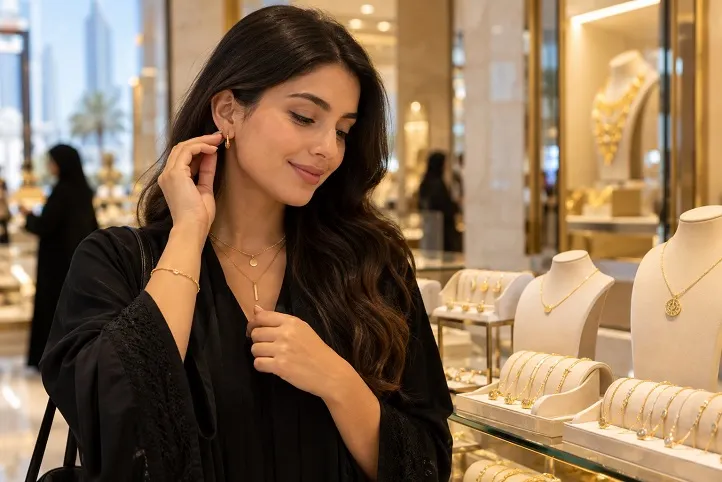 Gems News Young UAE Buyers Swap Heavy Gold Jewellery for Lighter Styles